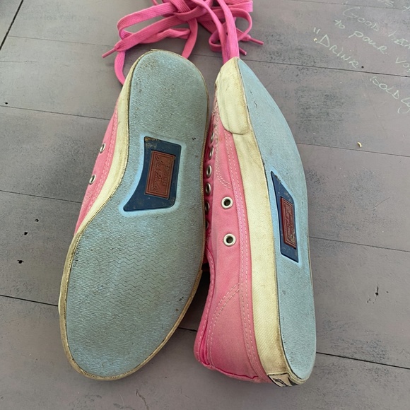 Jack Parcell pink canvas sneakers size 7 - Picture 9 of 9